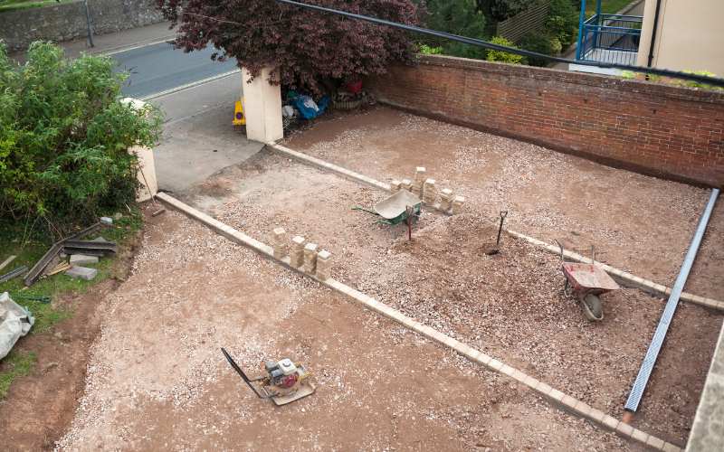 driveway ground preparation