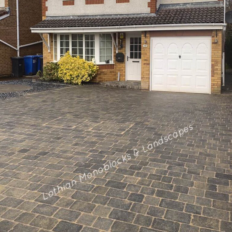 monoblock driveway installation west lothian