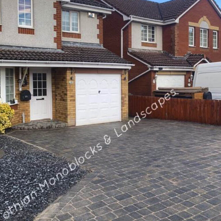 monoblock driveway installation west lothian