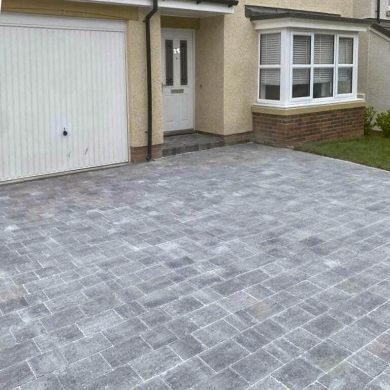 monoblock driveway installation west lothian