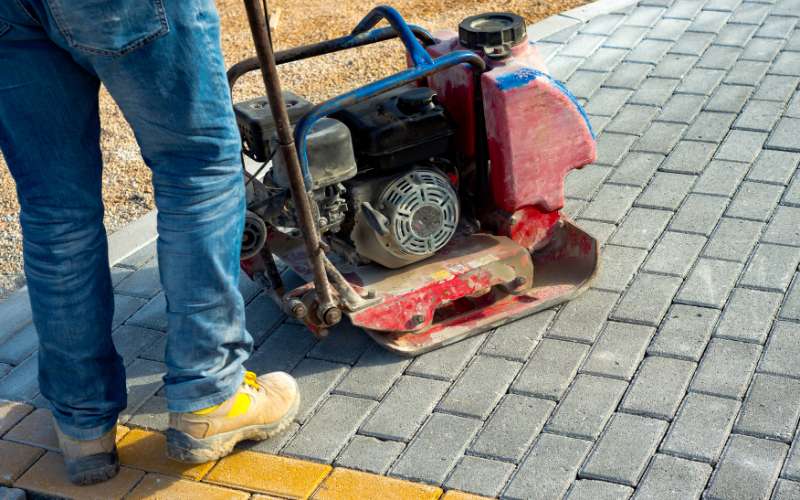 footpath west lothian compacting and finishing