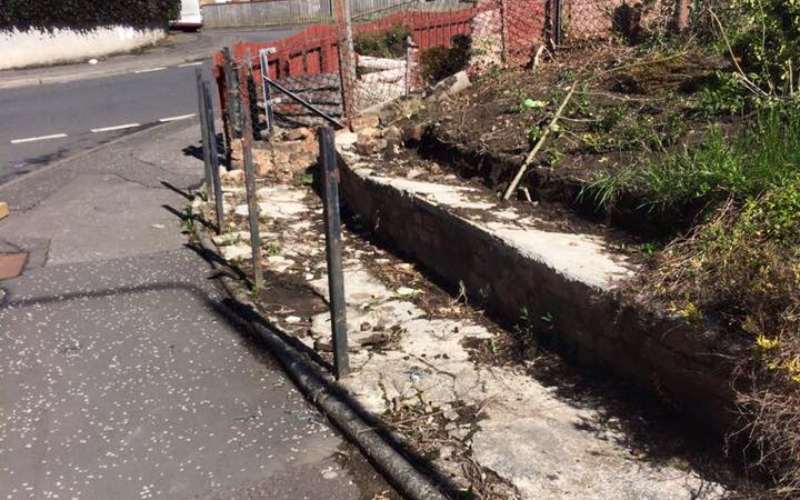garden wall consultation and design Central scotland