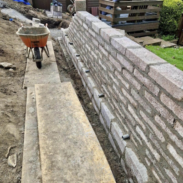 garden wall ideas west lothian