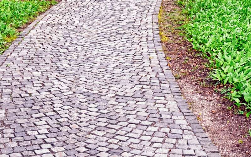 jointing and sealing footpath West Lothian