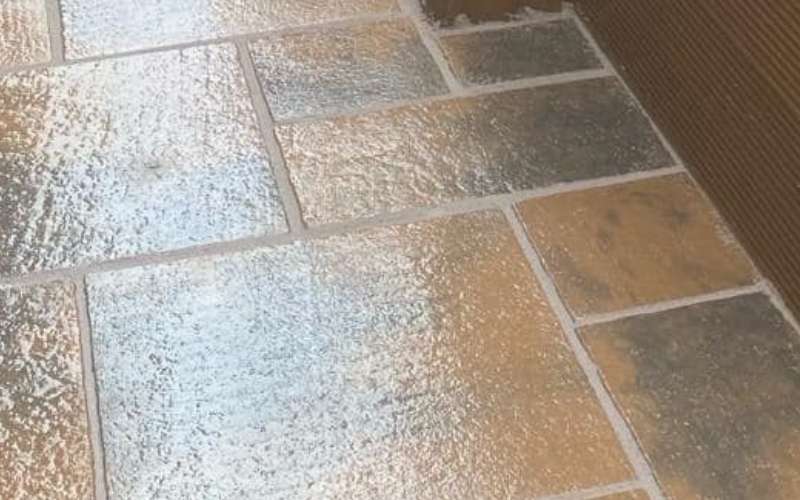 natural stone footpath
