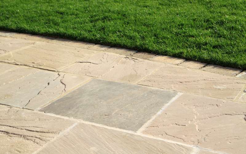 natural stone patio west lothian
