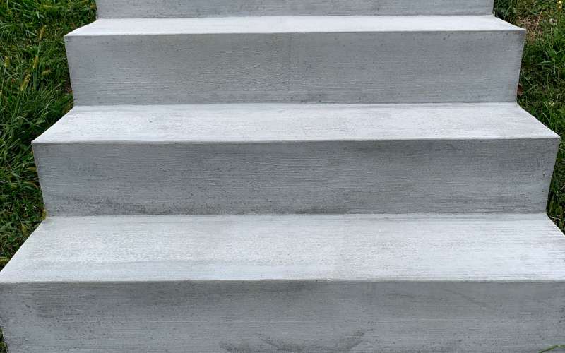 concrete garden steps scotland