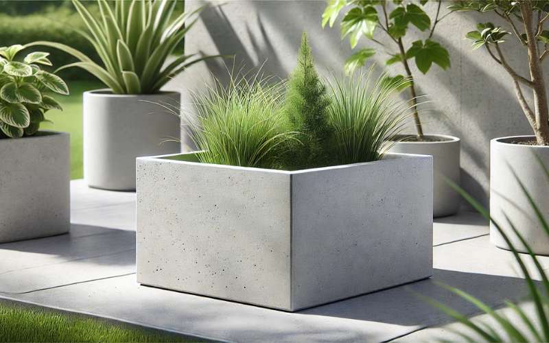 concrete planters scotland