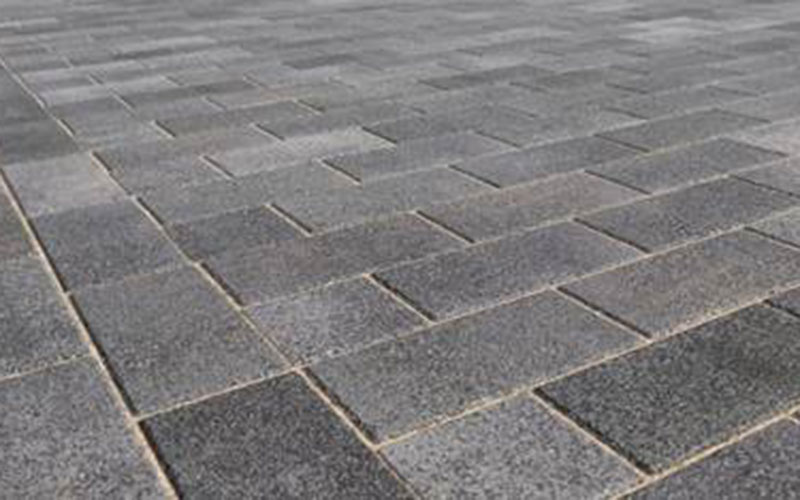 final driveway inspection before handover in Scotland