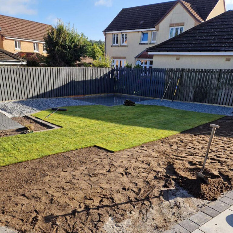 natural turf installer Central Scotland